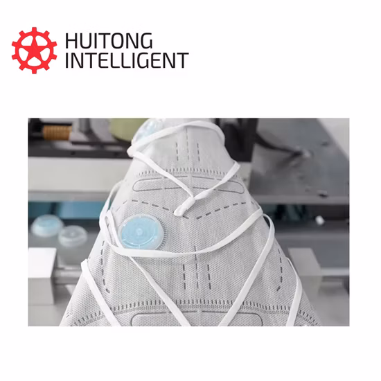 Automatic Fold Face Mask Making Machine with Breathing Valve