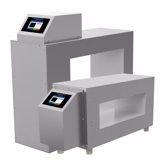 高感度ベーカリー製品タッチスクリーンコンベアベルト金属検出器