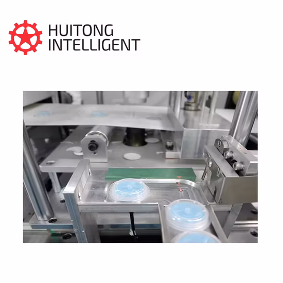 呼吸バルブ付き自動折りたたみフェイスマスク製造機